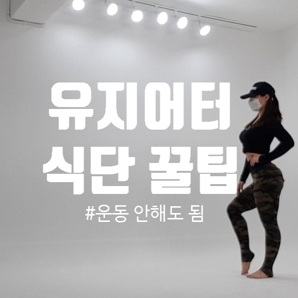  유지어터 식단 운동 없이 쉽게 하는 노하우