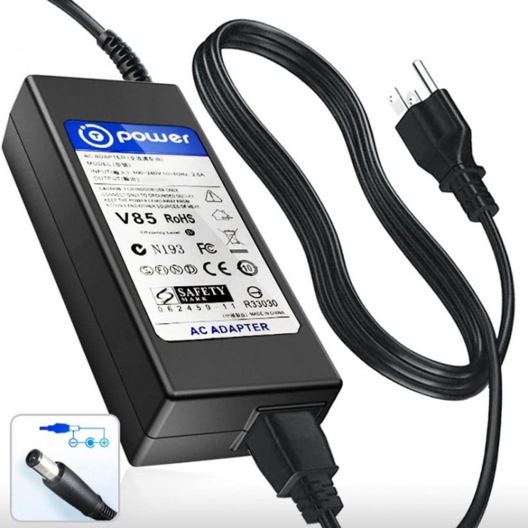 후기가 정말 좋은 HP 20B용 T-Power Ac Dc Adapter Charger 호환 23B Series 19V HP 파빌리온(N193) 20