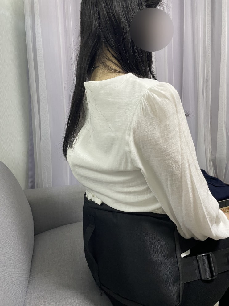  바른자세교정밴드 바디에이전트로 자세교정해요:)