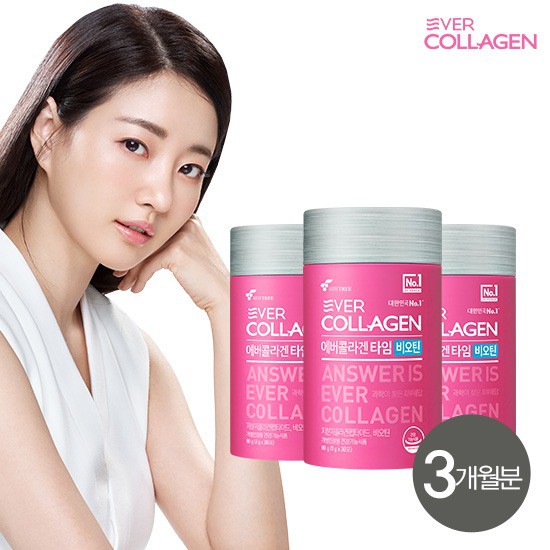 가성비갑 에버콜라겐 타임 비오틴, 3g, 90포 ··· 가성비갑 에버콜라겐 타임 비오틴, 3g, 90포 ···