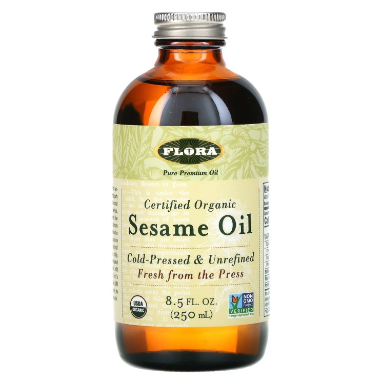 가성비 뛰어난 Flora 유기농 인증 참기름 250ml(8.5fl oz) 추천해요 가성비 뛰어난 Flora 유기농 인증 참기름 250ml(8.5fl oz) 추천해요