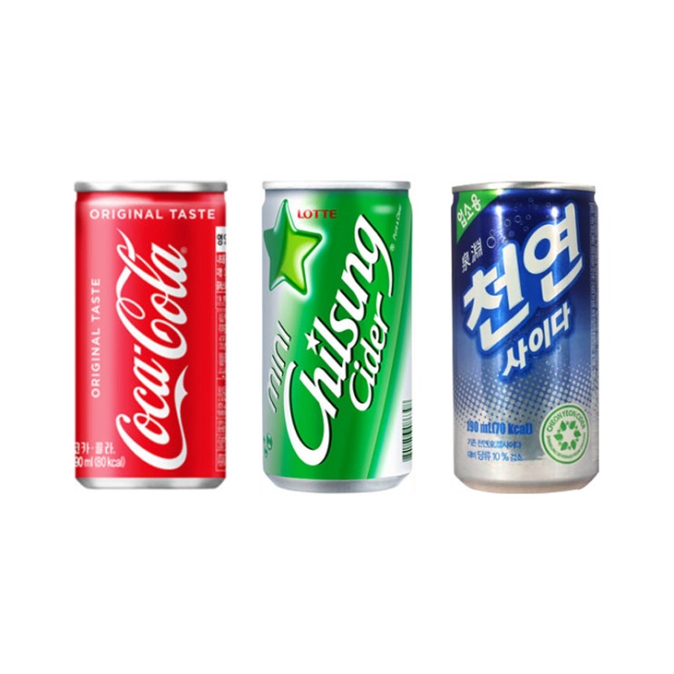 인기 많은 업소용 코카콜라 190ml * 30캔 + 칠성사이다 190ml * 30캔 + 천연사이다 190ml * 30캔 / 미니캔 음료 모음 (총90캔) 추천해요 인기 많은 업소용 코카콜라 190ml * 30캔 + 칠성사이다 190ml * 30캔 + 천연사이다 190ml * 30캔 / 미니캔 음료 모음 (총90캔) 추천해요
