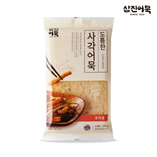 잘나가는 삼진어묵 도톰한 사각어묵 (390g), 단품 추천해요