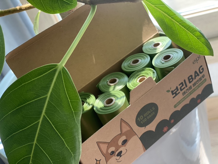  친환경 강아지배변봉투, 플라 보리 BAG (댕댕이 산책필수템)