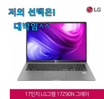  요즘 제일 잘팔리는 할인 lg 노트북 그램 17인치 굿 선택 이네용 추천입니다