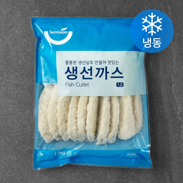 의외로 인기있는 세미원 생선까스 (냉동), 1.2kg, 1개 추천합니다 의외로 인기있는 세미원 생선까스 (냉동), 1.2kg, 1개 추천합니다