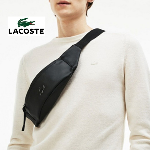 구매평 좋은 라코스테 Lacoste 힙색 웨이스트백 슬링백 블랙 NH2674PO 좋아요