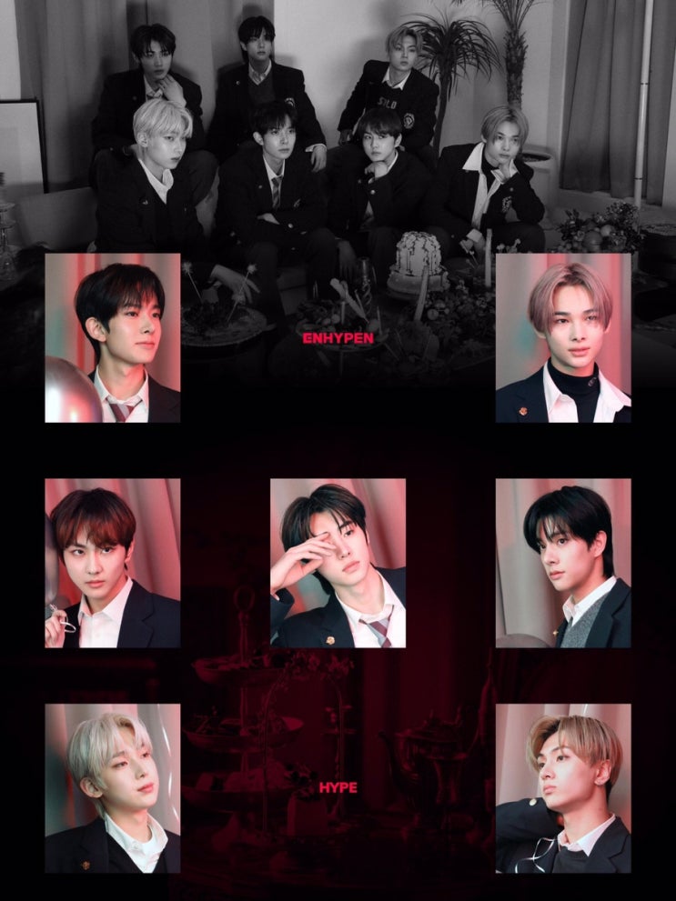 [EN-roll] BORDER : CARNIVAL 컨셉 포토 (HYPE ver.)