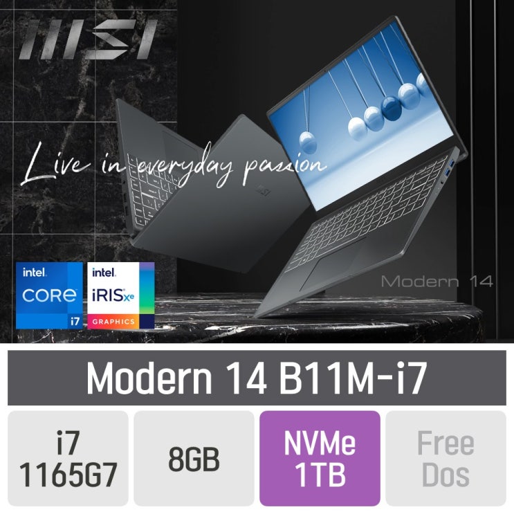 많이 팔린 MSI 11세대 모던14 B11M-i7 카본그레이, 8GB, SSD 1TB, 미포함 추천해요 많이 팔린 MSI 11세대 모던14 B11M-i7 카본그레이, 8GB, SSD 1TB, 미포함 추천해요