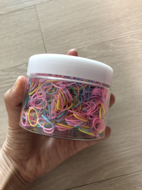 육아템 구매후기) 아기머리끈 핑크공주밴드 내돈내산 구매후기