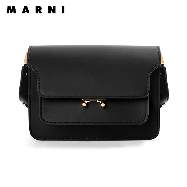 후기가 정말 좋은 MARNI 마르니 20SS SBMPS01NO1 LV583 ZN99N 카프스킨 트렁크백 미니 블랙 좋아요