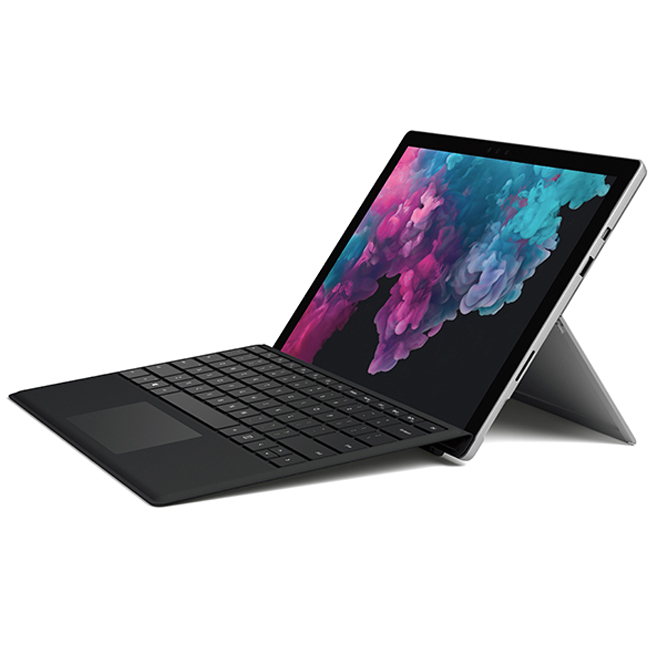 최근 많이 팔린 마이크로소프트 서피스 프로6 노트북 KJT-00010 (8세대 i5 31.24cm WIN10), 256GB, 8GB, 플래티늄(블랙타입커버 패키지) ···