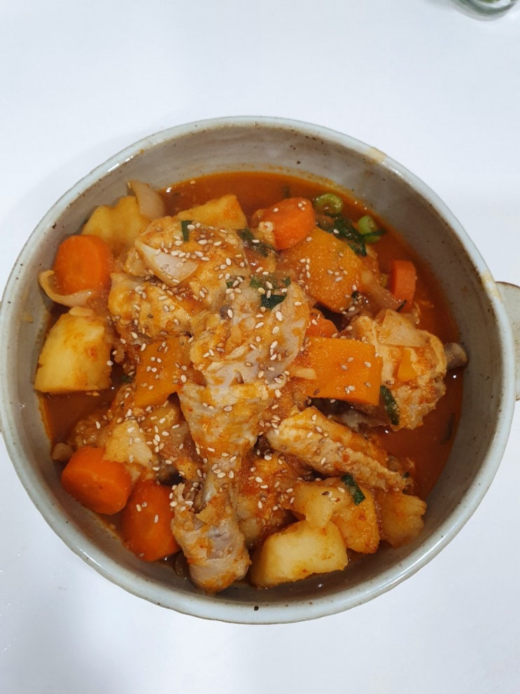  압력밥솥으로 만든 엄마표 닭볶음탕^^