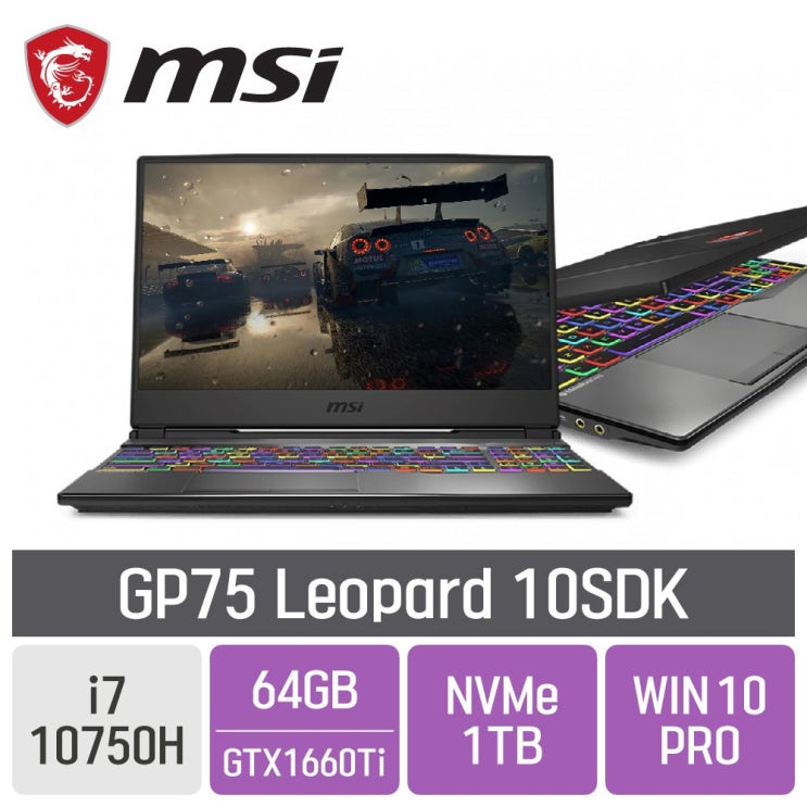 선호도 좋은 MSI GP75 Leopard 10SDK, SSD 1TB, 포함, 64GB 추천해요