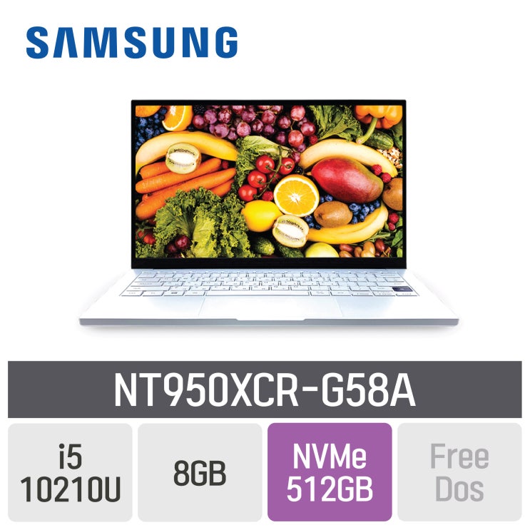 많이 찾는 삼성전자 갤럭시북 이온 NT950XCR-G58A, 8GB, SSD 512GB, 미포함 ···