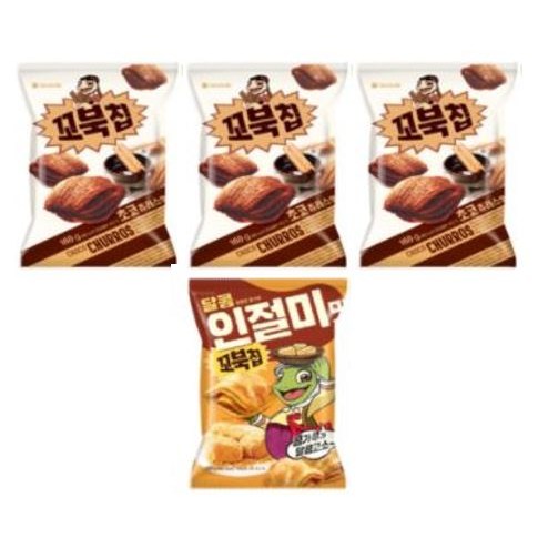 최근 인기있는 오리온 꼬북칩 초코 츄러스 3EA+인절미 1EA (160g 총4개입 1박스) 추천해요 최근 인기있는 오리온 꼬북칩 초코 츄러스 3EA+인절미 1EA (160g 총4개입 1박스) 추천해요
