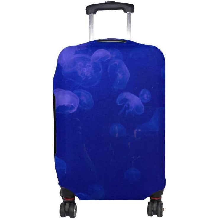 갓성비 좋은 Liqun 해파리 수중 젤리 패턴 인쇄 여행화물 보호자 수하물 가방 커버 (18) 21 화물에 적합 추천해요