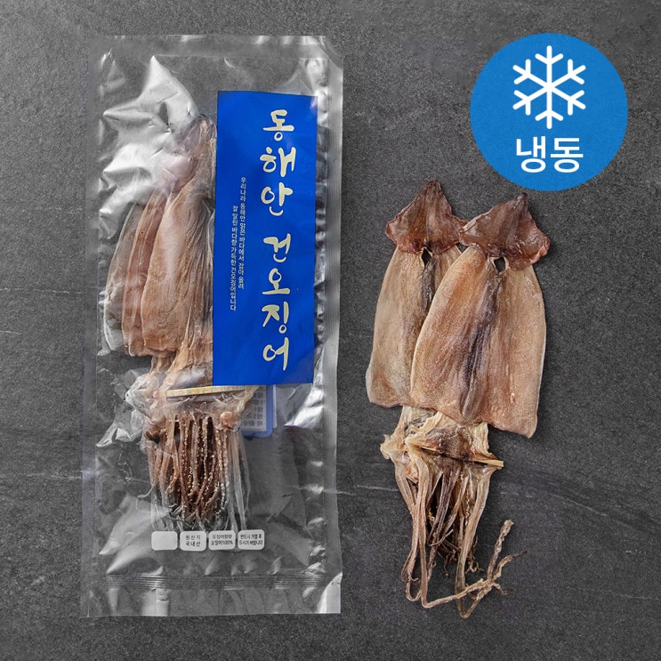 의외로 인기있는 동해안 건오징어 6마리 (냉동), 270g, 1봉 추천해요