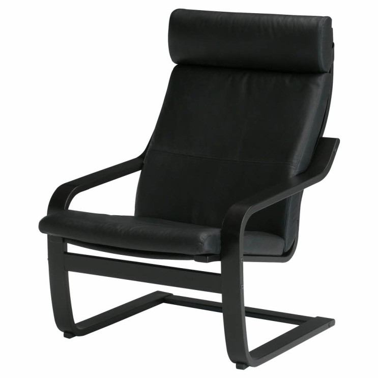 요즘 인기있는 인테리어의자 암체어 블랙브라운 스미디그 블랙 포엥, 기본 좋아요