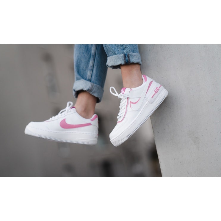 가성비 뛰어난 Nk WMNS Air Force 1 Shadow WhiteMagic Flamingo CI0919-102 여성용 운동화 여성화 좋아요