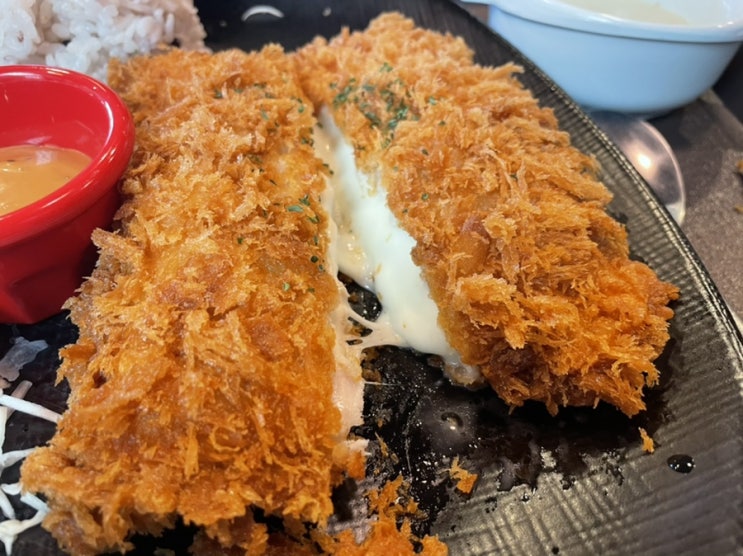  마곡 점심) 남산왕돈까스에서 치즈돈까스 꿀맛!!