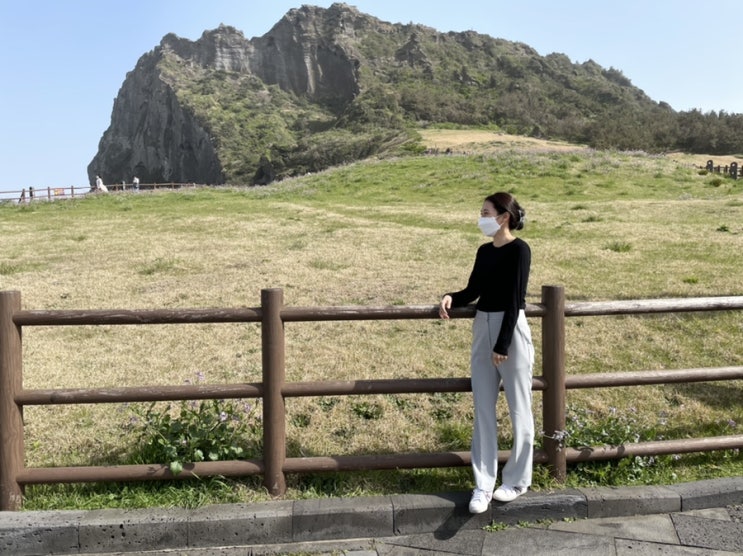  제주도 성산일출봉 이용요금없는 무료코스로 살짝 둘러보기