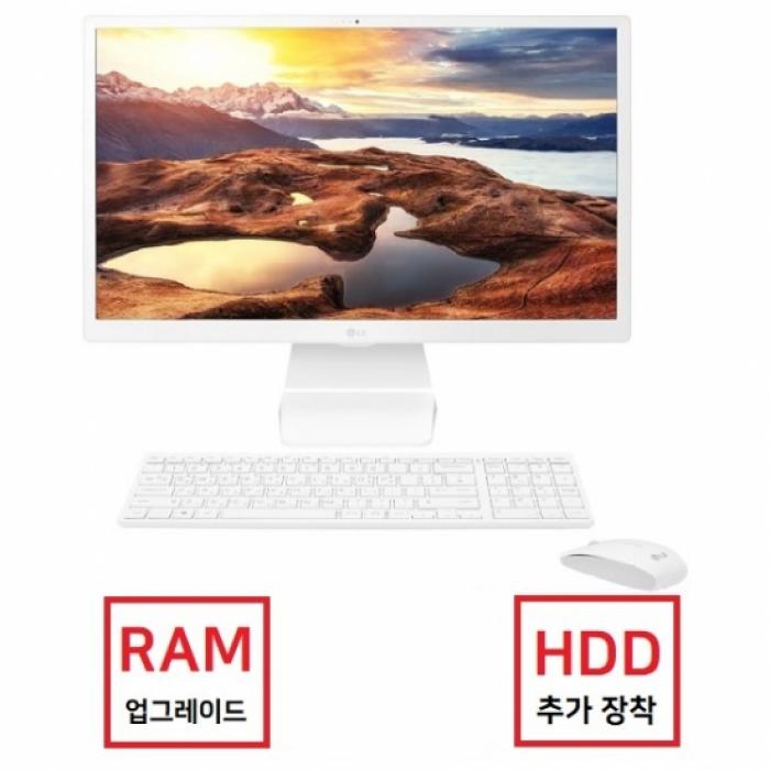 인지도 있는 24V50N-LRP1K 일체형PC [4GB 추가(총8GB) + 1TB HDD 추가], LG 추천해요