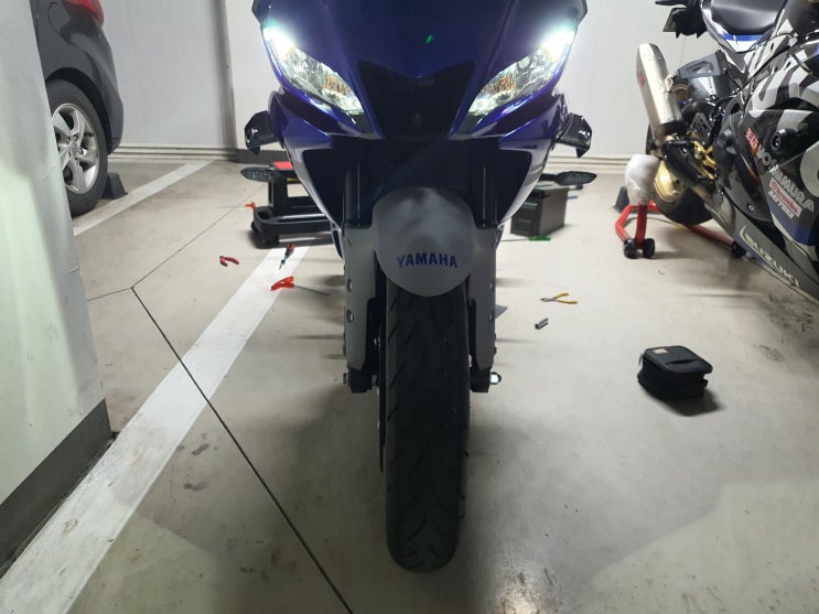  YZF-R3 2020 - LED 윙커 교체