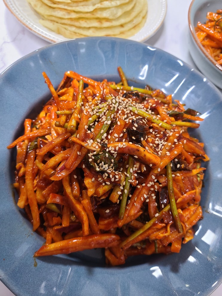  [대구 별미] 오징어 무침회  (착한 반고개 무침회) 택배 내돈내산 후기