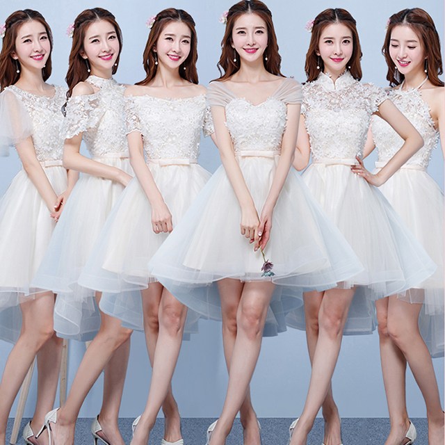 후기가 좋은 셀프웨딩 브라이덜샤워 들러리원피스 드레스 미니&롱 ··· 후기가 좋은 셀프웨딩 브라이덜샤워 들러리원피스 드레스 미니&롱 ···