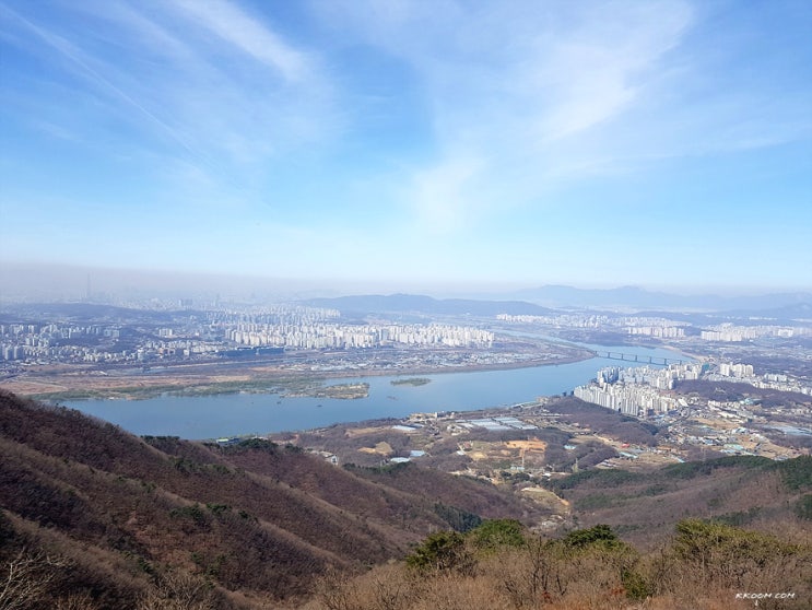 예봉산, 운길산 등산코스(팔당역~예봉산~적갑산~운길산~운길산역)