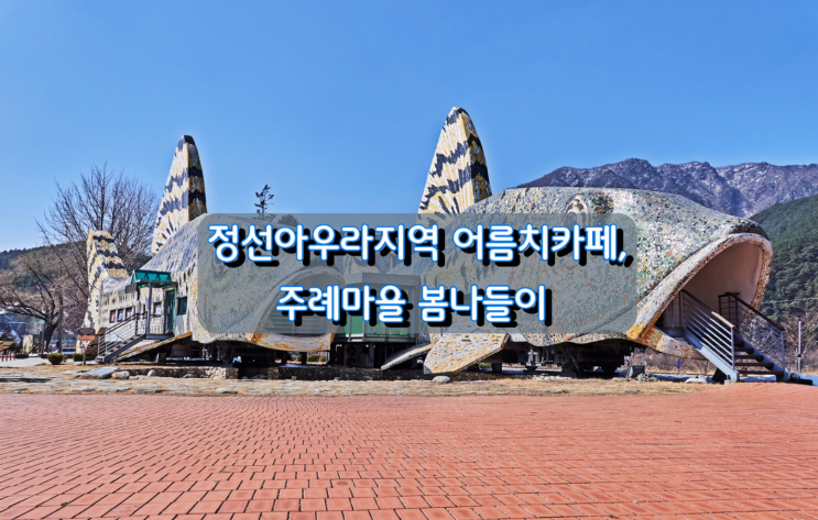 정선 아우라지역 어름치카페&주례마을 봄나들이 정선 아우라지역 어름치카페&주례마을 봄나들이
