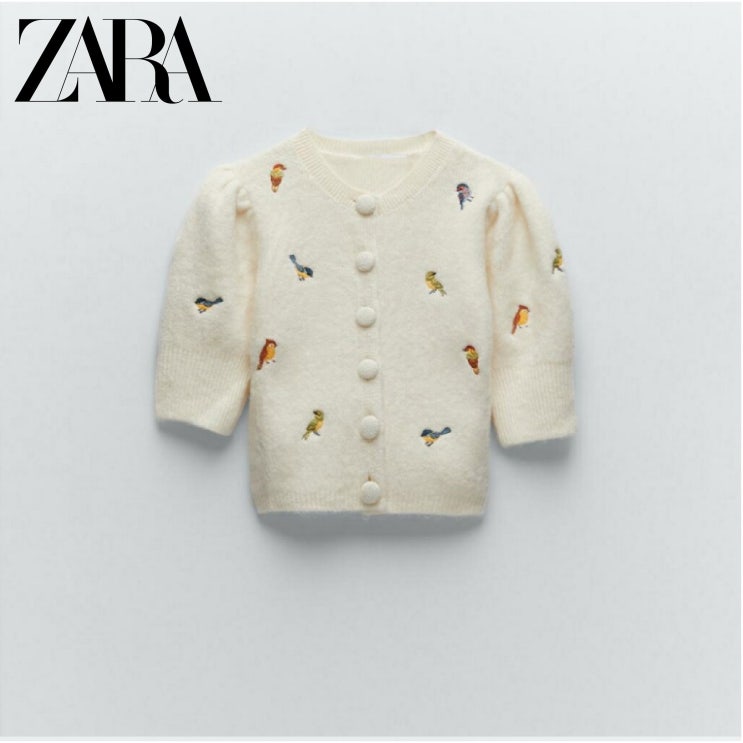 가성비갑 자라 자수 니트 가디건 재킷 ZARA 06427100712 ··· 가성비갑 자라 자수 니트 가디건 재킷 ZARA 06427100712 ···