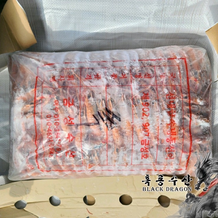  연안산 선동 딱새우 大 _ 쏙새우, 가시발새우 (2021년 3월 조업) _ Feat. 흑룡수산