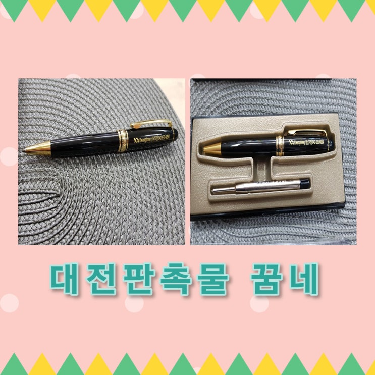  고급진 금장볼펜 만년필아니야??
