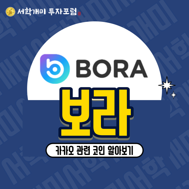  클레이튼, 카카오 관련 코인 - 보라코인(BORA) 소개, 시세, 전망