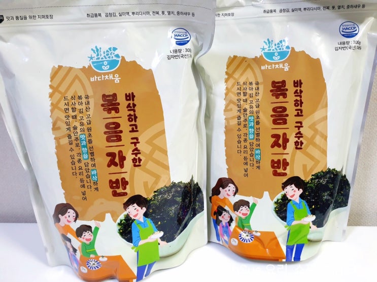  [바다채움] 전남 완도 고소한 볶음 김자반 - 한끼 맛있게 먹는 법
