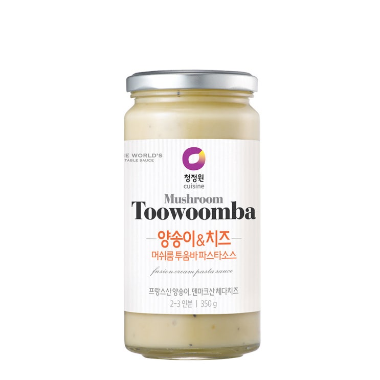 인기 많은 청정원 머쉬룸투움바 파스타소스, 350g, 1개 ··· 인기 많은 청정원 머쉬룸투움바 파스타소스, 350g, 1개 ···