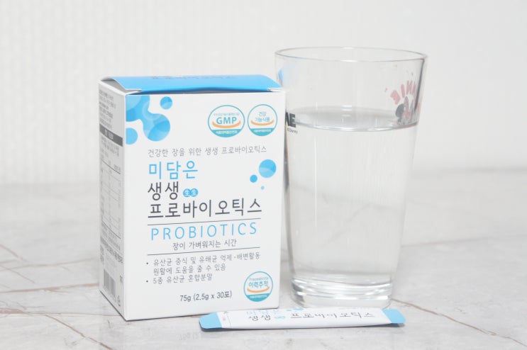  온 가족 유산균, 신바이오틱스, 미담은 '생생 프로바이오틱스'