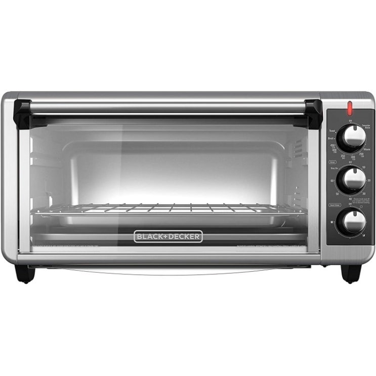 리뷰가 좋은 BLACK + DECKER TO3250XSB 8- 슬라이스 엑스트라 와이드 컨벡션 수조 토스터 오븐 베이크 팬 브로 일 랙 및 토스트 랙 포함, 단일옵션, 단일옵션 · 리뷰가 좋은 BLACK + DECKER TO3250XSB 8- 슬라이스 엑스트라 와이드 컨벡션 수조 토스터 오븐 베이크 팬 브로 일 랙 및 토스트 랙 포함, 단일옵션, 단일옵션 ·