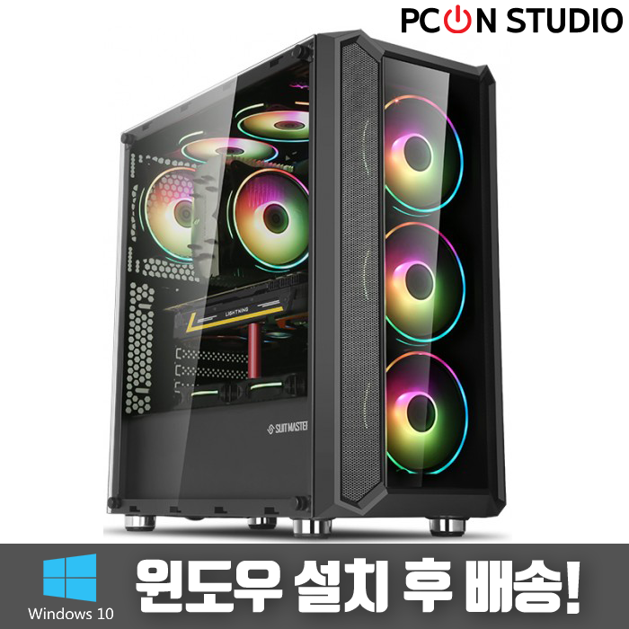 선호도 좋은 PC온스튜디오 게이밍 컴퓨터 고사양 하이엔드 조립 PC 데스크탑 본체, 2. SSD 500GB 변경, 게이밍 - H01 추천해요