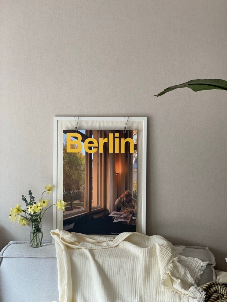 [단독제작판매] 유럽포스터 City Series No.1 Berlin #베를린포스터 인테리어 추천