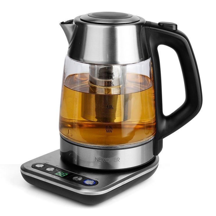 후기가 좋은 넥소버 유리 티메이커 전기포트 1.7L, TM-8000A(실버) 추천해요 후기가 좋은 넥소버 유리 티메이커 전기포트 1.7L, TM-8000A(실버) 추천해요