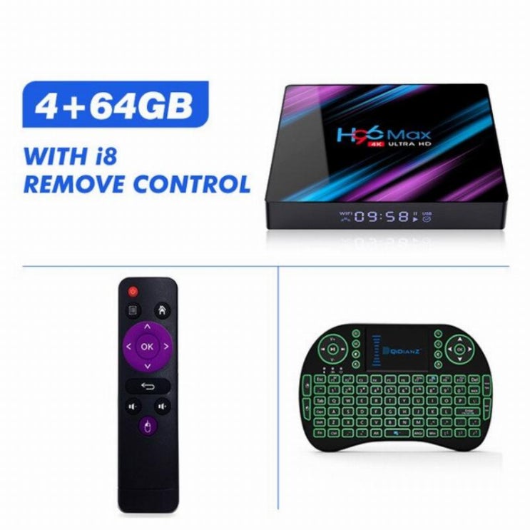 잘나가는 셋탑박스 2020 H96 MAX 안드로이드셋탑 스마트 TV 박스 4GB 셋톱박스, 중국, 5-EU 플러그 좋아요 잘나가는 셋탑박스 2020 H96 MAX 안드로이드셋탑 스마트 TV 박스 4GB 셋톱박스, 중국, 5-EU 플러그 좋아요