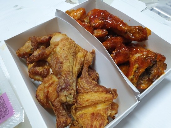 굽네치킨 신메뉴 추천 양념 히어로 반반 너무 맛있엉 ~