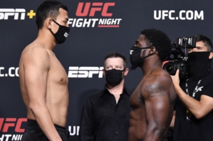  ufc 중계 정다운 윌리엄나이트 경기 보는 방법
