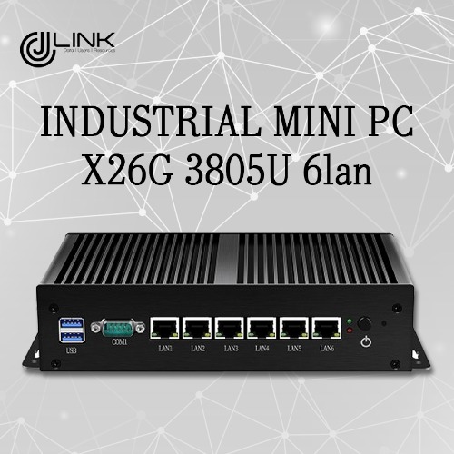 최근 인기있는 산업용 컴퓨터 MINI PC X26G 3805U 6lan ···
