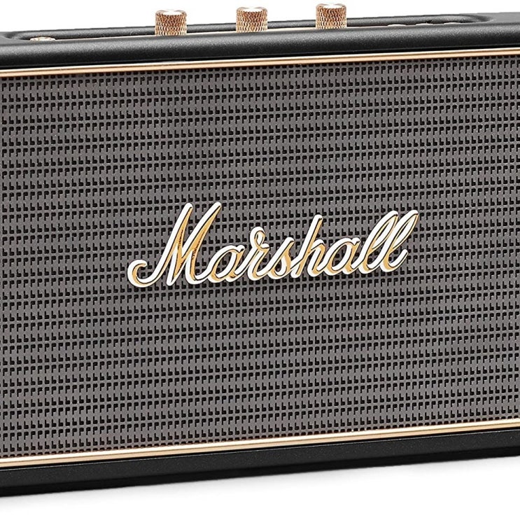 가성비 좋은 Marshall 마샬스피커 스톡웰 Stockwell Portable Bluetooth Speaker 블루투스 스피커, 블랙 추천합니다