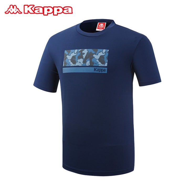 인기있는 [카파] (남성)카모플라주 포인트 쿨 티셔츠_KJRS242MN_NVY 추천해요