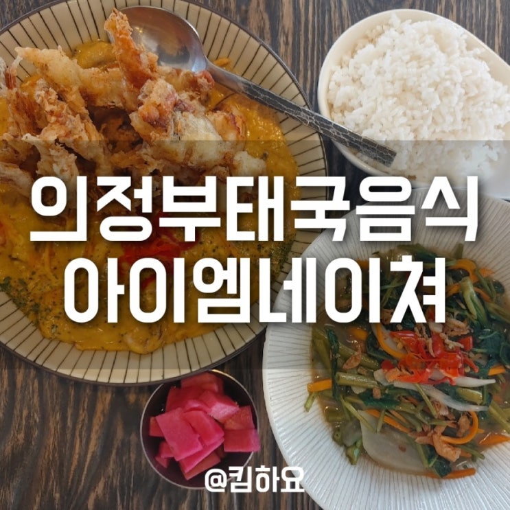  의정부동맛집 아이엠네이쳐_입맛으로 잠시 태국여행다녀올사람! 여기에서 식사하세요!